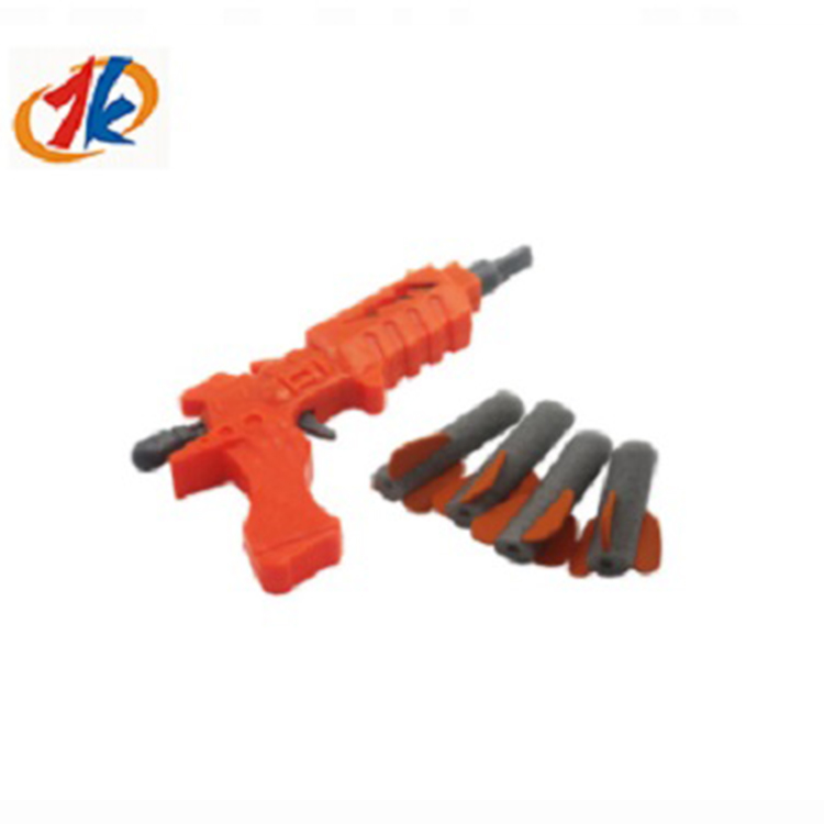 Пластиковый пистолет с мягкой игрушкой EVA Pullet для детей