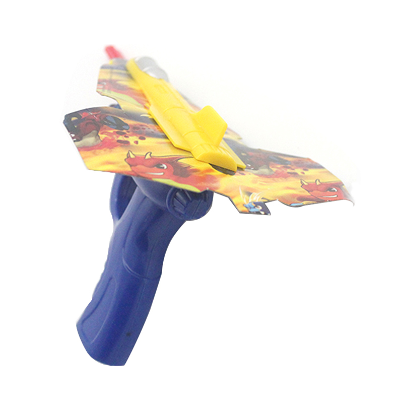 Летающий картон самолет стрелок пушка открытый игрушка и рыбалка игрушка подарок